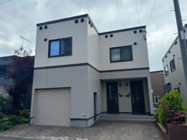 金属サイディング上貼、屋根塗装工事