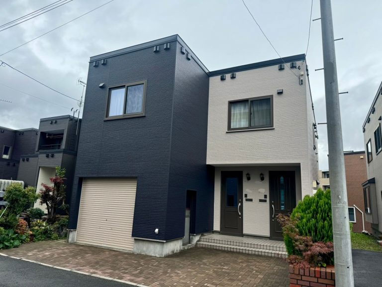 金属サイディング上貼、屋根塗装工事