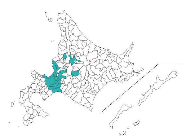 北海道 県地図
