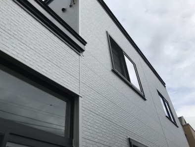 金属サイディング上貼、塗装工事no.1949