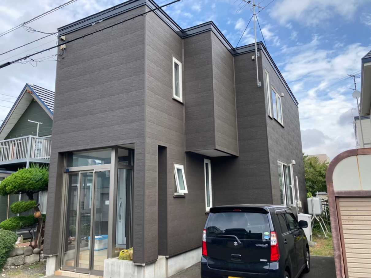 金属サイディング上貼、屋根塗装工事No.12534