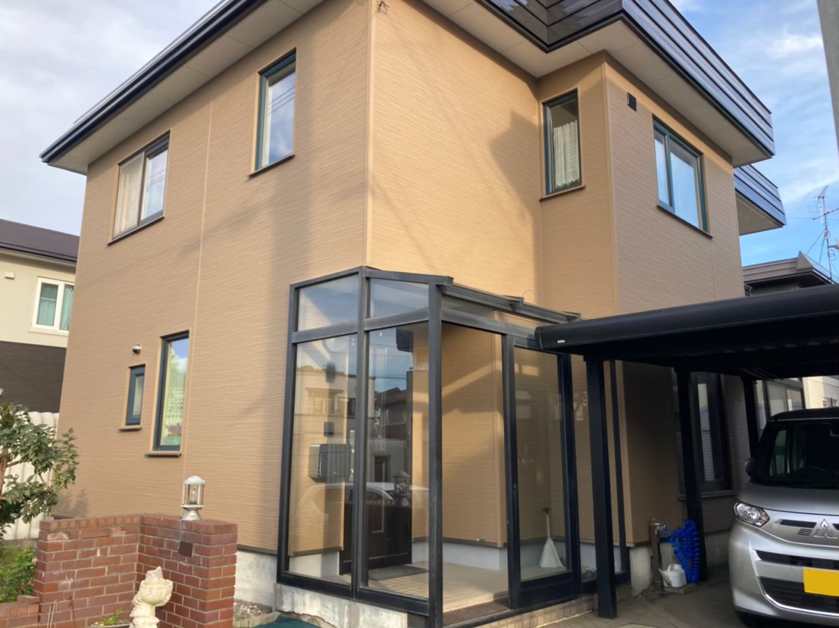 金属サイディング上貼、屋根塗装工事No.12546