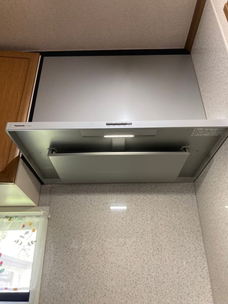 レンジフード交換工事no.13714