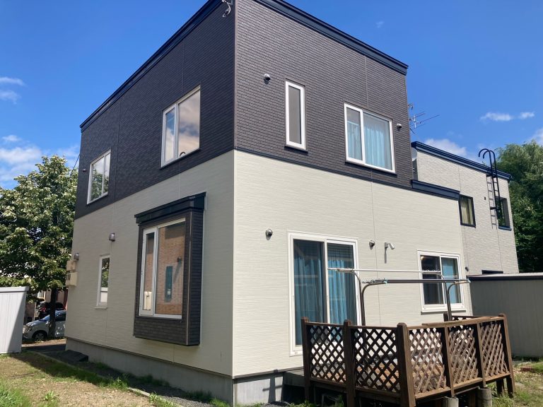 金属サイディング上貼、屋根塗装工事no.13771