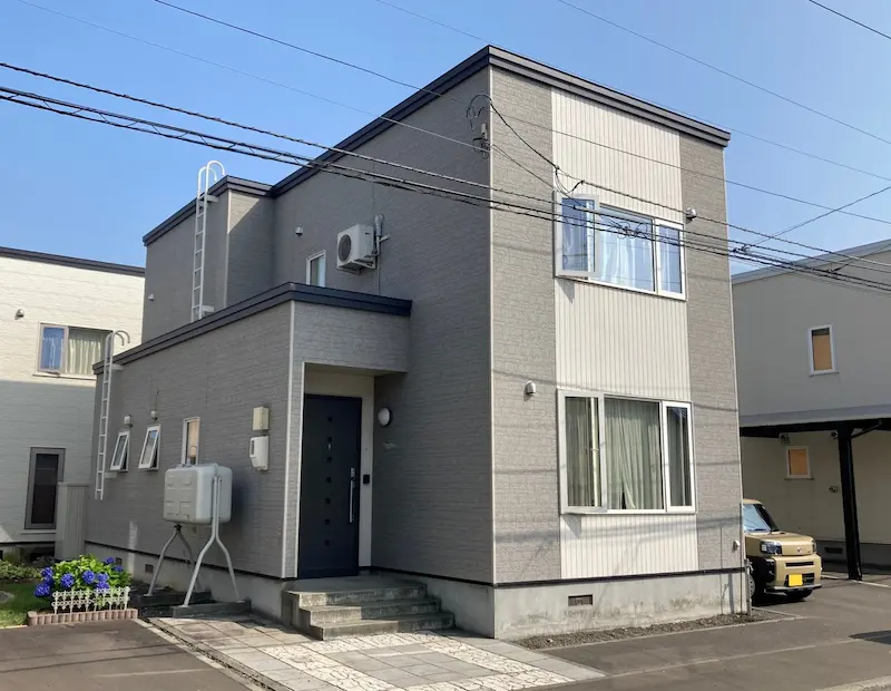 金属サイディング上貼、屋根塗装、暖房ボイラー交換工事no.14892 before